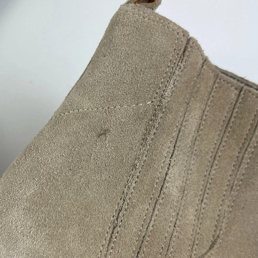 NEW Marc Fisher Oshay Pointed Toe Booties Tan Heels Womens Size US 11 M - Picture 8 of 13